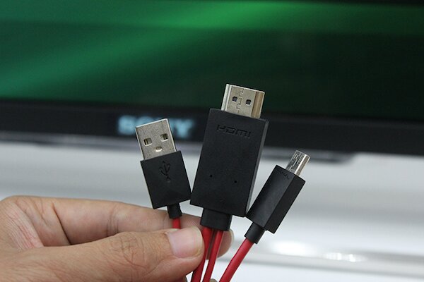 Kết nối Android qua cáp HDMI