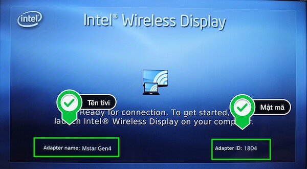 Cách kết nối laptop với tivi không dây qua WiFi Display (Miracast)