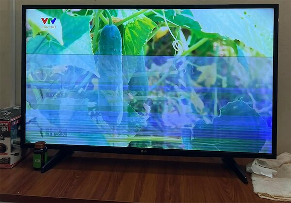 Cách khắc phục màn hình tivi bị màu xanh tại nhà